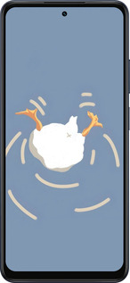 Силиконовый чехол Гусь ныряет для Oppo A5X 4G/5G - 6275u-4090 изображение 