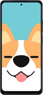 Силиконовый чехол Корги для Oppo A5X 4G/5G - 6280u-4090 изображение 