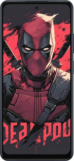 Силиконовый чехол Дедпул для Oppo A5X 4G/5G - 6293u-4090 изображение 