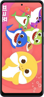 Силиконовый чехол Бейби Шаркс для Oppo A5X 4G/5G - 6305u-4090 изображение 