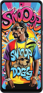 Силиконовый чехол Снуп дог для Oppo A5X 4G/5G - 6348u-4090 изображение 