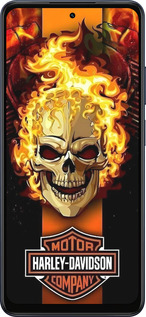 Силиконовый чехол Харлей девидсон для Oppo A5X 4G/5G - 6370u-4090 изображение 