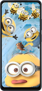 Силиконовый чехол Миньоны для Oppo A5X 4G/5G - 6386u-4090 изображение 