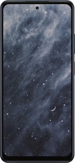 Силіконовий чехол Сині хмари, Синій місяць для Oppo A5X 4G/5G - 6398u-4090 изображение 