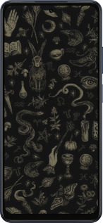 Силиконовый чехол Мистический коллаж с травами и магическими символами для Oppo A5X 4G/5G - 6428u-4090 изображение 