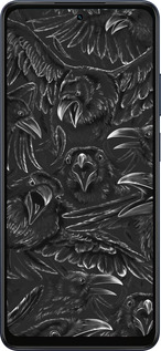 Силиконовый чехол Воронья ярость для Oppo A5X 4G/5G - 6474u-4090 изображение 