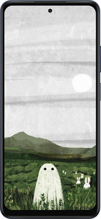 Силиконовый чехол Привидение для Oppo A5X 4G/5G - 6492u-4090 изображение 