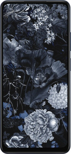 Силиконовый чехол Абстрактный цветочный рисунок в синих тонах для Oppo A5X 4G/5G - 6539u-4090 изображение 