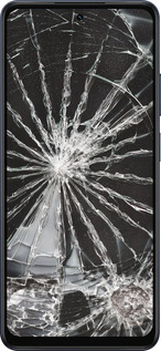 Силиконовый чехол Glass для Oppo A5X 4G/5G - 6608u-4090 изображение 