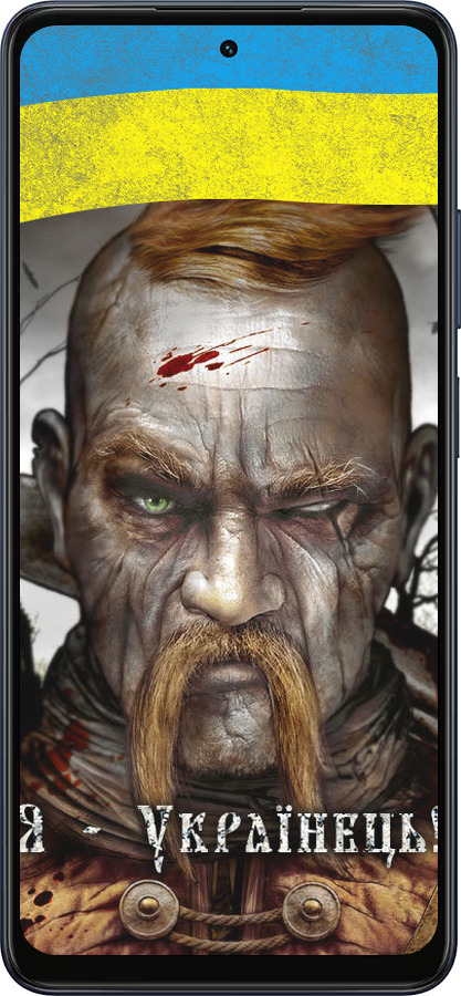 Силіконовий чехол Козак-Українець для Oppo A5X 4G/5G - 1150u-4090 изображение 