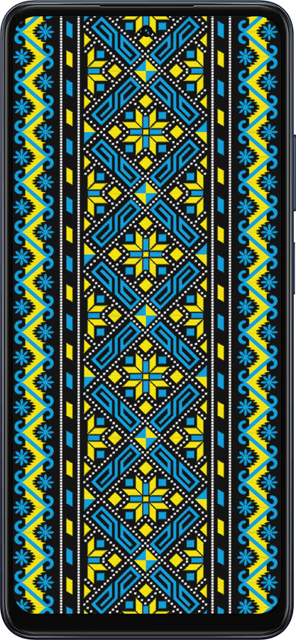 Силиконовый чехол Вышиванка 39 для Oppo A5X 4G/5G - 1173u-4090 изображение 