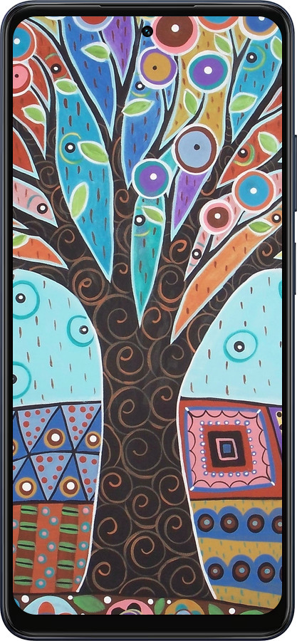 Силиконовый чехол Арт-дерево для Oppo A5X 4G/5G - 4008u-4090 изображение 