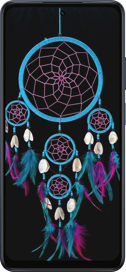 Силиконовый чехол Ловец снов для Oppo A5X 4G/5G - 4070u-4090 изображение 