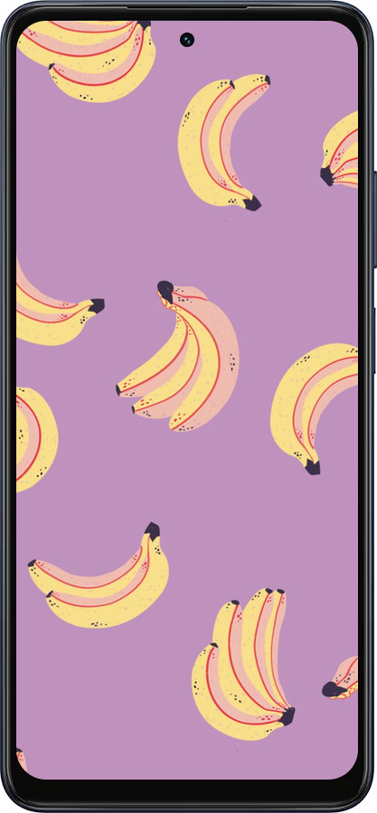 Силиконовый чехол Бананы для Oppo A5X 4G/5G - 4312u-4090 изображение 