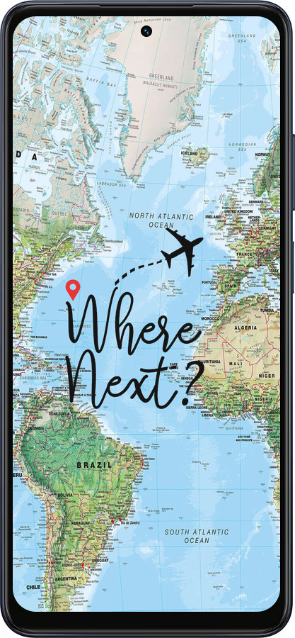 Силіконовий чехол Подорож для Oppo A5X 4G/5G - 4503u-4090 изображение 