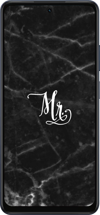 Силиконовый чехол Мрамор1 для Oppo A5X 4G/5G - 4582u-4090 изображение 