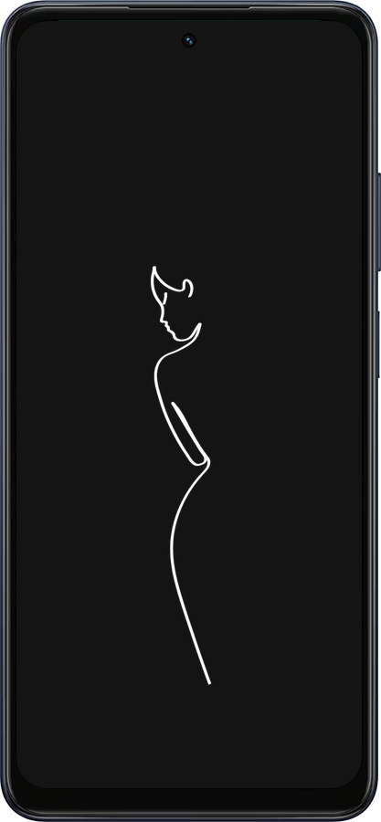 Силиконовый чехол Силуэт1 для Oppo A5X 4G/5G - 4590u-4090 изображение 