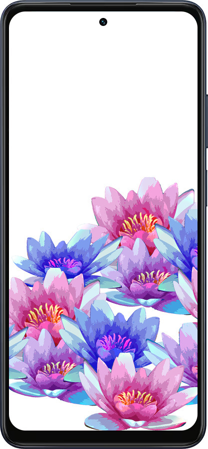 Силиконовый чехол Лотос для Oppo A5X 4G/5G - 4862u-4090 изображение 