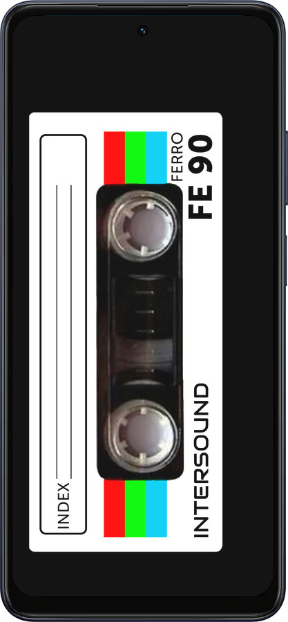 Силиконовый чехол Кассета с90 для Oppo A5X 4G/5G - 4894u-4090 изображение 