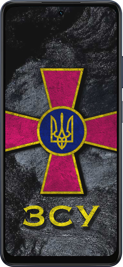 Силиконовый чехол ЗСУ v3 для Oppo A5X 4G/5G - 5314u-4090 изображение 