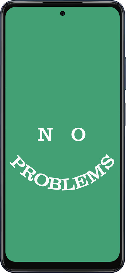 Силиконовый чехол No Problems для Oppo A5X 4G/5G - 5573u-4090 изображение 