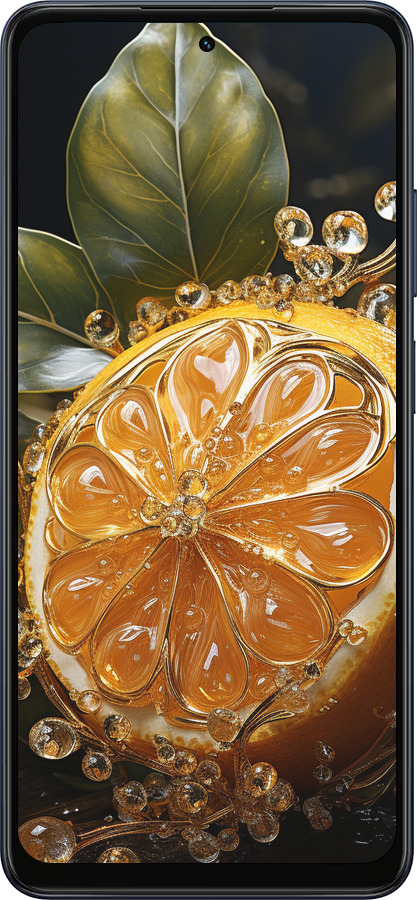 Силиконовый чехол Лимон для Oppo A5X 4G/5G - 5647u-4090 изображение 