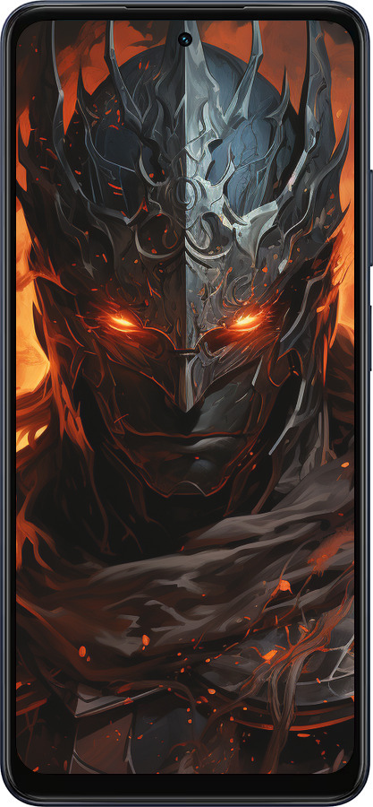 Силиконовый чехол Темный рыцарь для Oppo A5X 4G/5G - 5650u-4090 изображение 