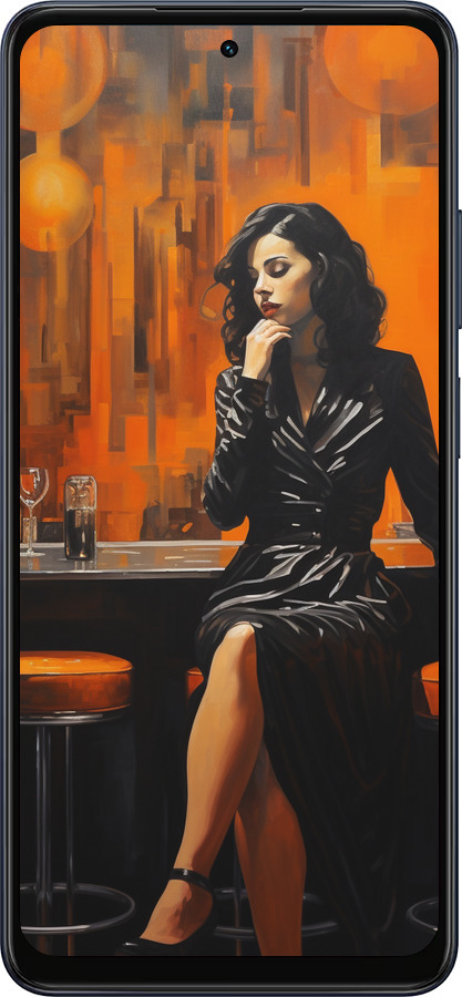 Силиконовый чехол Чехол для телефона для Oppo A5X 4G/5G - 5961u-4090 изображение 