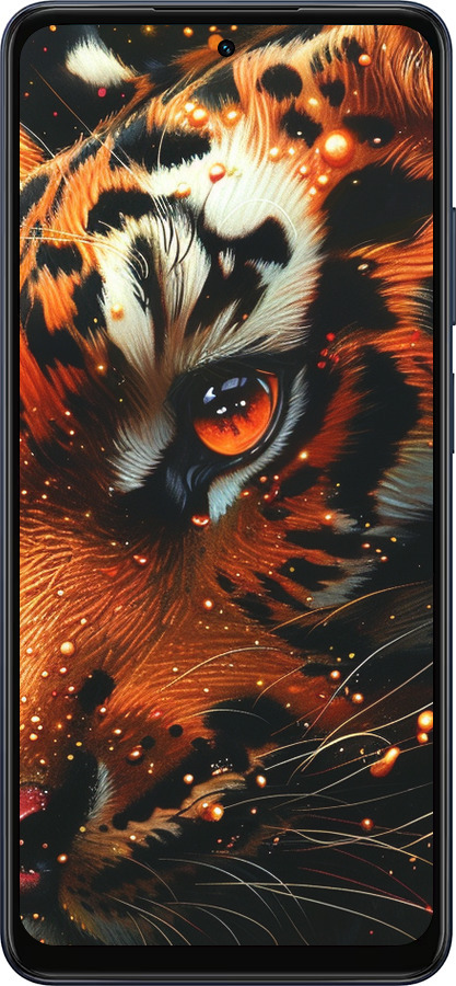 Силиконовый чехол Tiger для Oppo A5X 4G/5G - 6053u-4090 изображение 