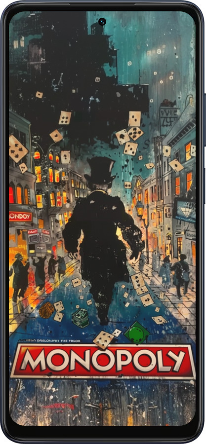 Силиконовый чехол Метрополис игры для Oppo A5X 4G/5G - 6085u-4090 изображение 