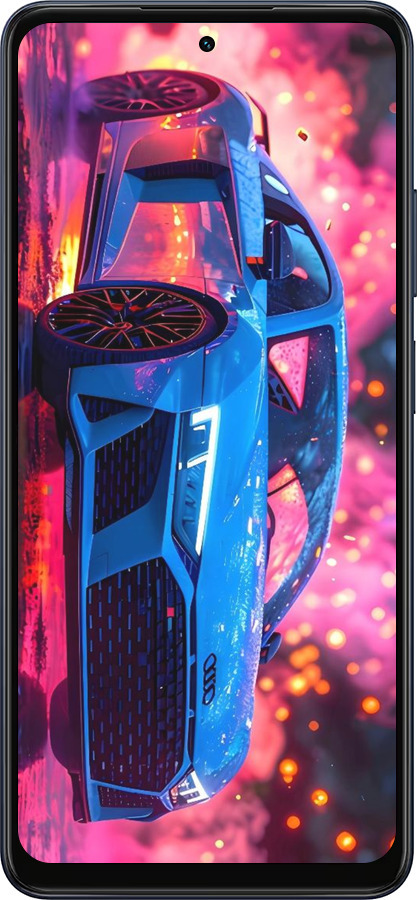 Силиконовый чехол Ауди для Oppo A5X 4G/5G - 6286u-4090 изображение 