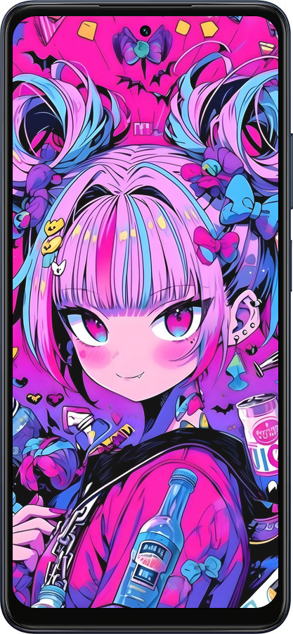 Силиконовый чехол Аниме милаха для Oppo A5X 4G/5G - 6314u-4090 изображение 