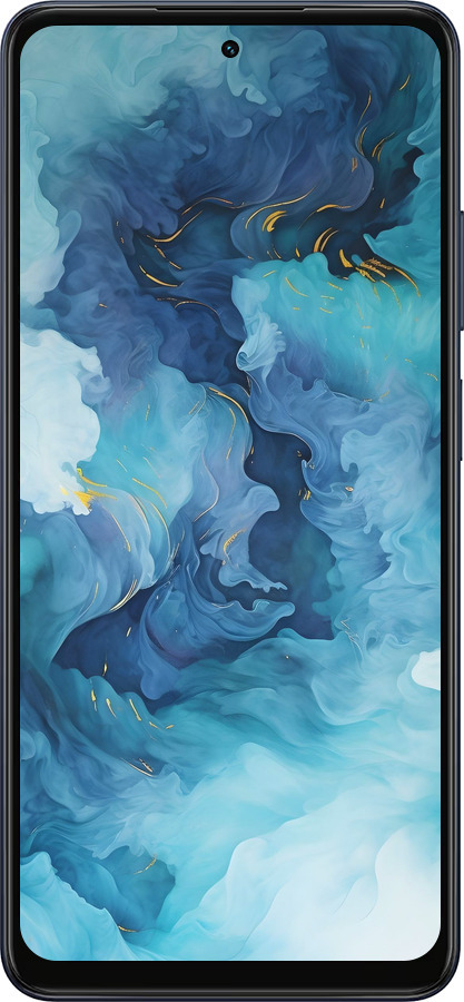 Силиконовый чехол Акварель для Oppo A5X 4G/5G - 6320u-4090 изображение 