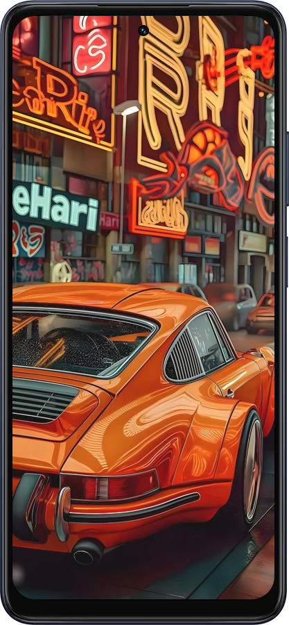 Силиконовый чехол Порше для Oppo A5X 4G/5G - 6334u-4090 изображение 