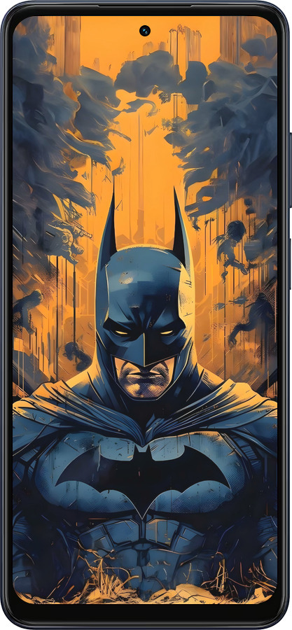 Силиконовый чехол Бэтмен для Oppo A5X 4G/5G - 6335u-4090 изображение 