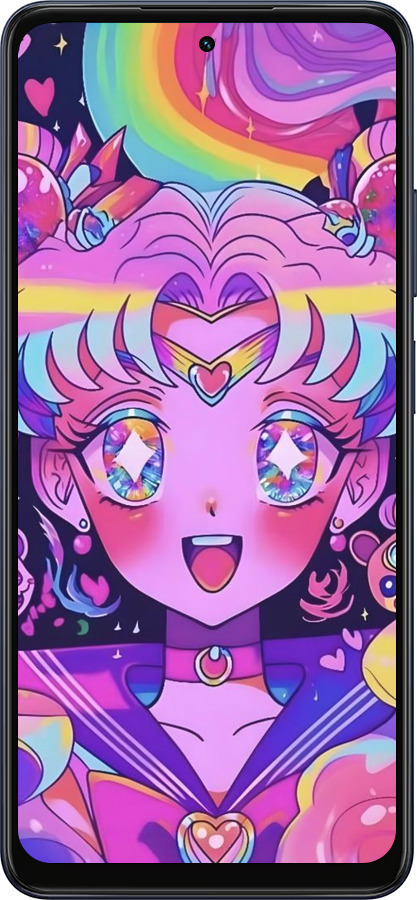 Силиконовый чехол Сейлор Мун 3 для Oppo A5X 4G/5G - 6352u-4090 изображение 