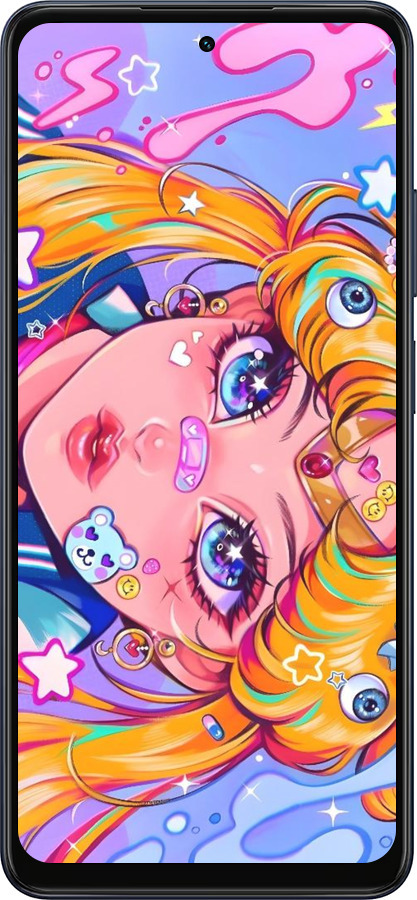 Силиконовый чехол Сейлор Мун 4 для Oppo A5X 4G/5G - 6353u-4090 изображение 