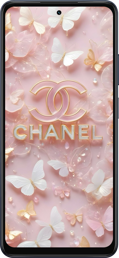 Силиконовый чехол Шанель для Oppo A5X 4G/5G - 6366u-4090 изображение 