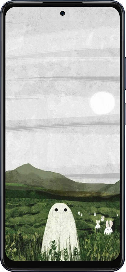 Силиконовый чехол Привидение для Oppo A5X 4G/5G - 6492u-4090 изображение 