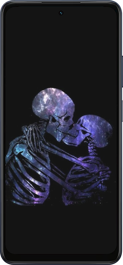 Силиконовый чехол С изображением скелета для Oppo A5X 4G/5G - 6537u-4090 изображение 