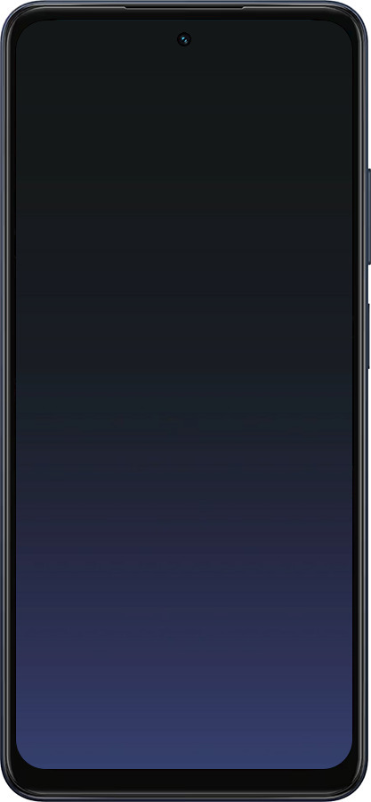 Силиконовый чехол Градиент в тёмно - синем стиле для Oppo A5X 4G/5G - 6542u-4090 изображение 