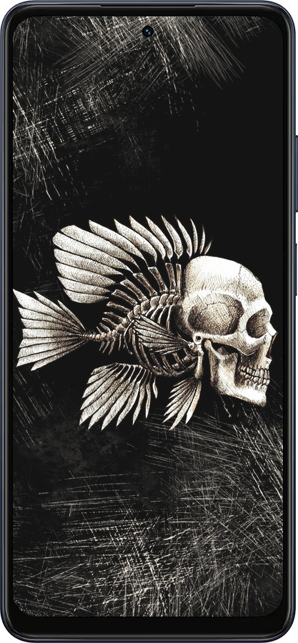 Силиконовый чехол Рыбо-человек для Oppo A5X 4G/5G - 683u-4090 изображение 