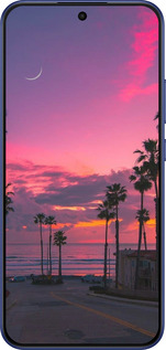 Силиконовый чехол Пальмы для Oppo A6 Pro 4G - 5873u-4229 изображение 
