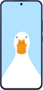Силиконовый чехол Гусь для Oppo A6 Pro 4G - 6350u-4229 изображение 
