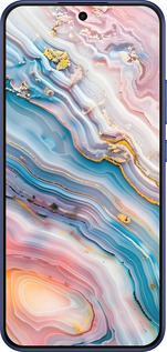 Силиконовый чехол Мрамор красивый для Oppo F31 - 6376u-4238 изображение 