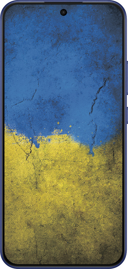 Силиконовый чехол Флаг Украины 2 для Oppo A6 Pro 4G - 401u-4229 изображение 