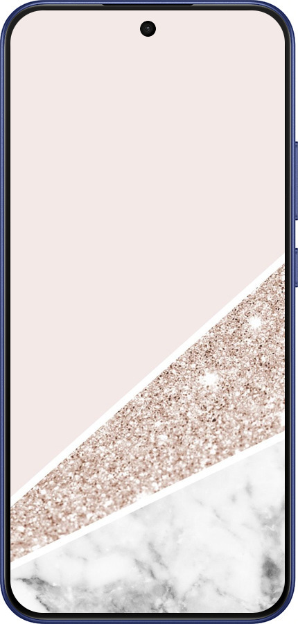 Силиконовый чехол Пастельный мрамор для Oppo A6 Pro 4G - 4342u-4229 изображение 