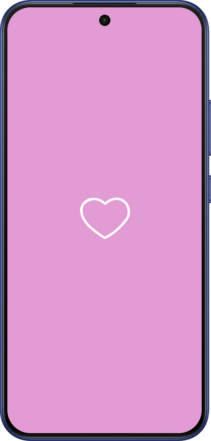 Силиконовый чехол Сердце 2 для Oppo A6 Pro 4G - 4863u-4229 изображение 
