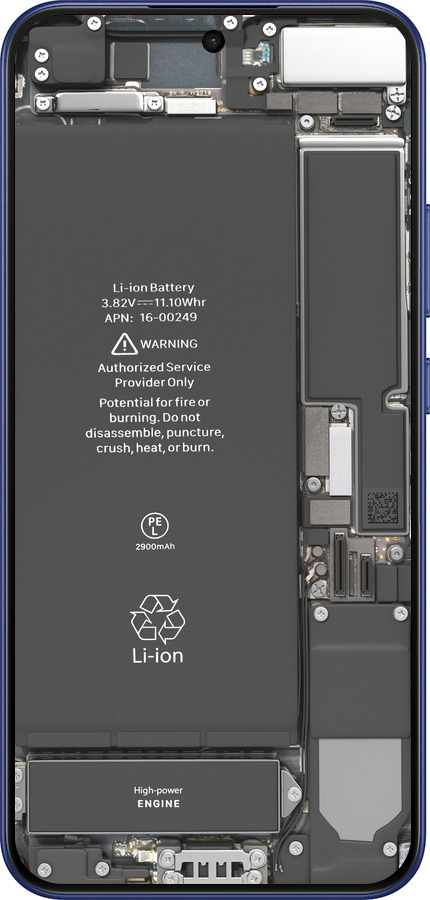 Силиконовый чехол Детали смартфона для Oppo A6 Pro 4G - 5487u-4229 изображение 