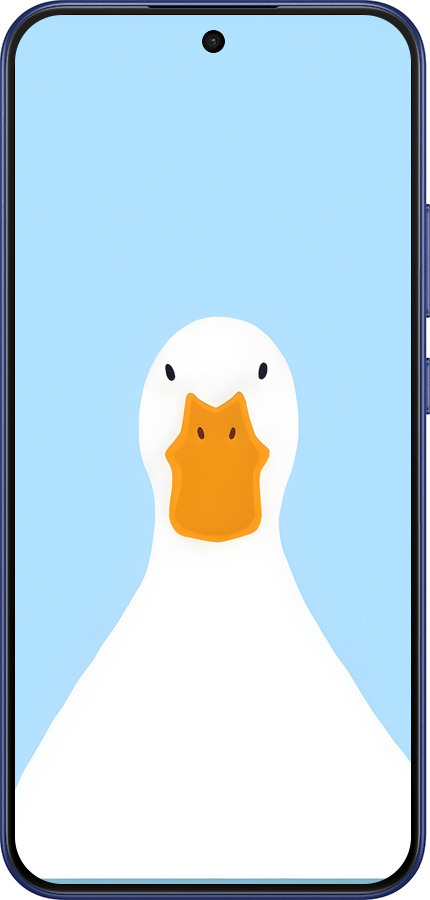 Силиконовый чехол Гусь для Oppo A6 Pro 4G - 6350u-4229 изображение 